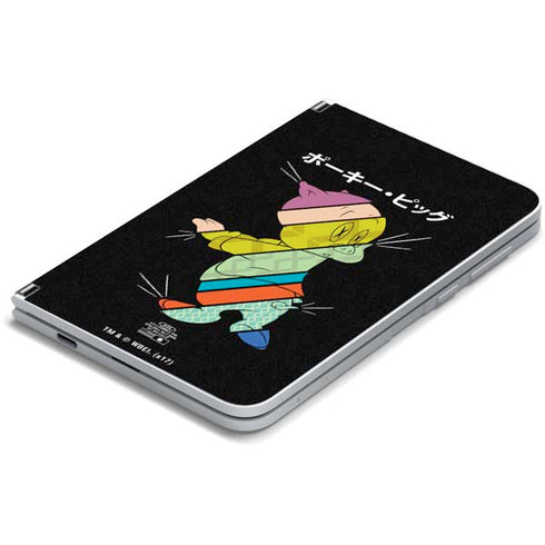 Looney Tunes Porky Pig Sliced Juxtapose Surface Duo Skin
