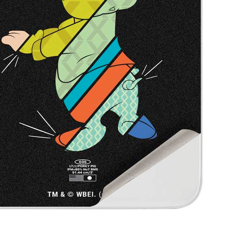 Looney Tunes Porky Pig Sliced Juxtapose Surface Duo Skin