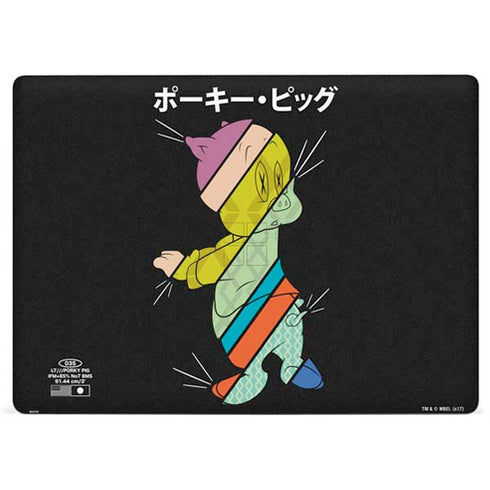 Looney Tunes Porky Pig Sliced Juxtapose Surface Laptop 3 13.5in Skin