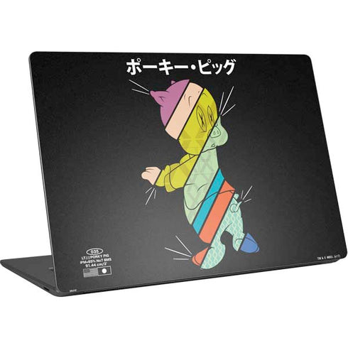 Looney Tunes Porky Pig Sliced Juxtapose Surface Laptop 4 15in Skin