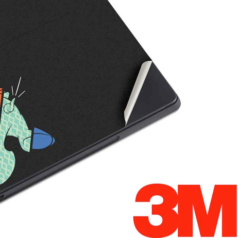 Looney Tunes Porky Pig Sliced Juxtapose Surface Pro 7 Skin
