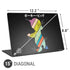 Looney Tunes Porky Pig Sliced Juxtapose Universal Laptop 15in (12.2 x 8.8in) Skin