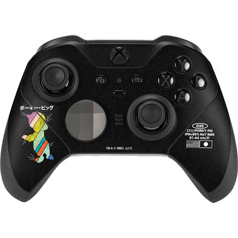 Looney Tunes Porky Pig Sliced Juxtapose Xbox Elite Wireless Controller Series 2 Skin