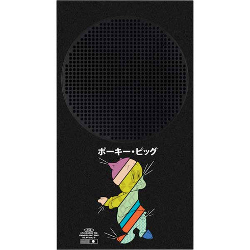 Looney Tunes Porky Pig Sliced Juxtapose Xbox Series S Bundle Skin