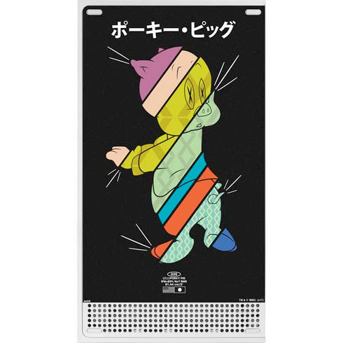 Looney Tunes Porky Pig Sliced Juxtapose Xbox Series S Skins