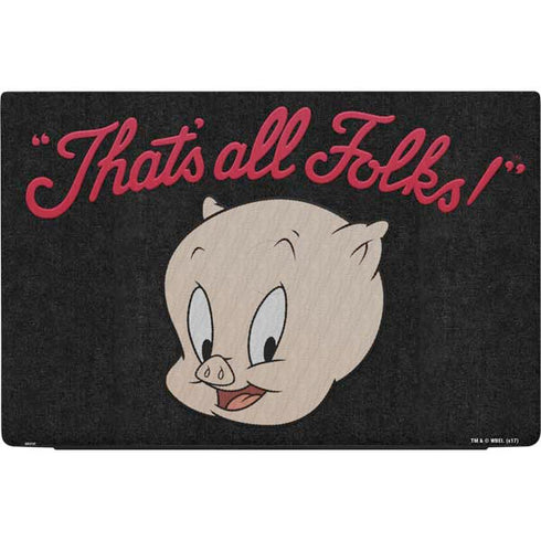 Looney Tunes Porky Pig Thats All Folks Dell Vostro Skin