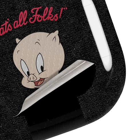 Looney Tunes Porky Pig Thats All Folks Galaxy Buds Pro Skin