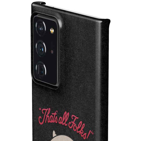 Looney Tunes Porky Pig Thats All Folks Galaxy Note20 Ultra 5G Lite Case