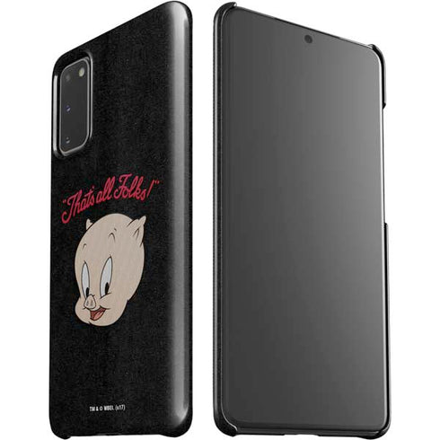 Looney Tunes Porky Pig Thats All Folks Galaxy S20 Lite Case