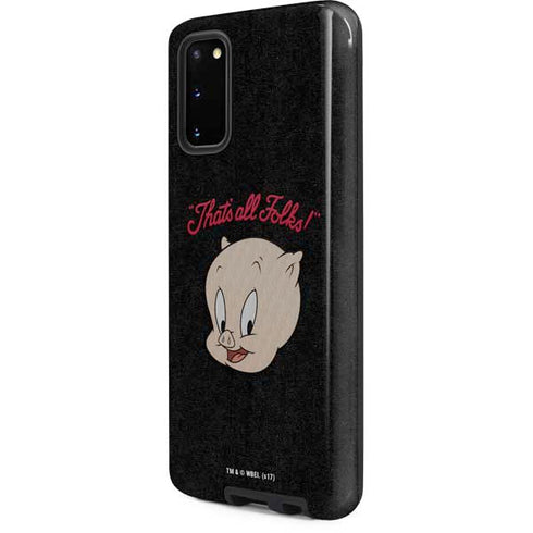 Looney Tunes Porky Pig Thats All Folks Galaxy S20 Pro Case
