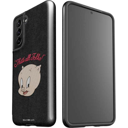 Looney Tunes Porky Pig Thats All Folks Galaxy S21 5G Pro Case