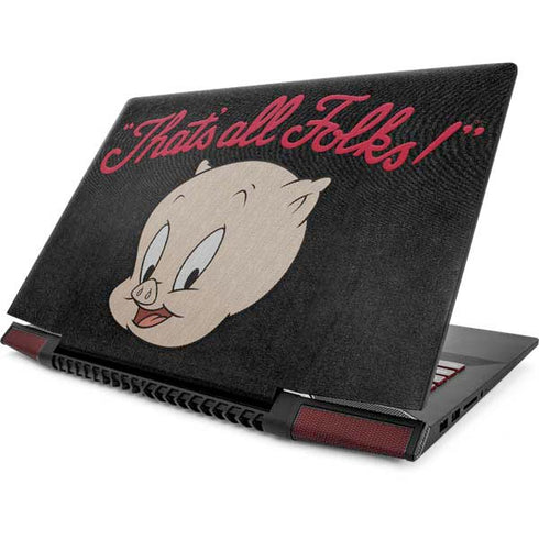 Looney Tunes Porky Pig Thats All Folks Lenovo IdeaPad Skin