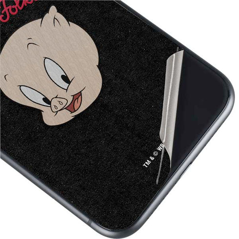 Looney Tunes Porky Pig Thats All Folks iPhone 11 Skin