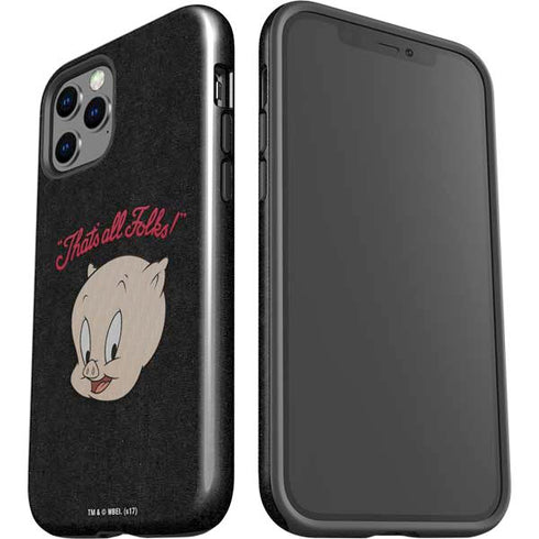 Looney Tunes Porky Pig Thats All Folks iPhone 12 Pro Max Impact Case