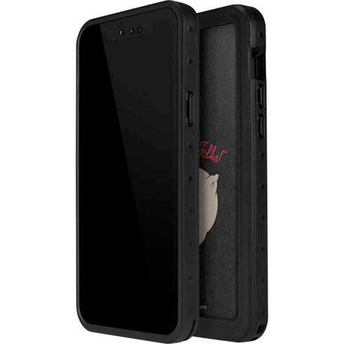 Looney Tunes Porky Pig Thats All Folks iPhone 14 Pro Max Waterproof Case