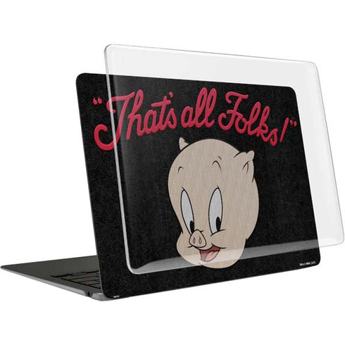 Looney Tunes Porky Pig Thats All Folks MacBook Air 13in (2020) Case plus Skin