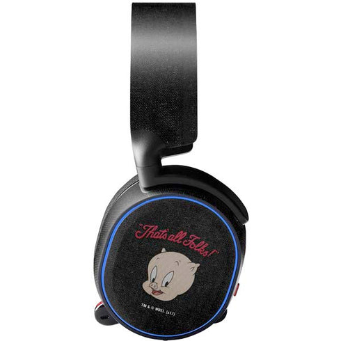 Looney Tunes Porky Pig Thats All Folks SteelSeries Arctis 5 Skin
