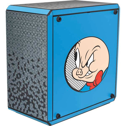 Looney Tunes Porky Pig Two Circles Cooler Master MasterBox Q300L Mini Tower Skin