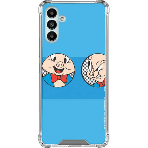 Looney Tunes Porky Pig Two Circles Galaxy A13 5G Clear Case
