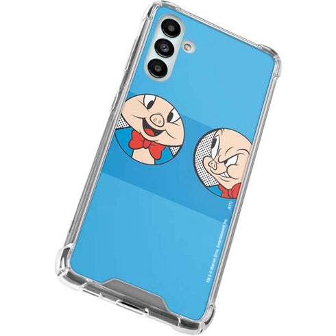 Looney Tunes Porky Pig Two Circles Galaxy A13 5G Clear Case