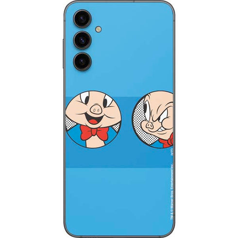 Looney Tunes Porky Pig Two Circles Galaxy A14 5G Skin