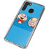 Looney Tunes Porky Pig Two Circles Galaxy A21 Clear Case