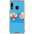 Looney Tunes Porky Pig Two Circles Galaxy A30 Clear Case