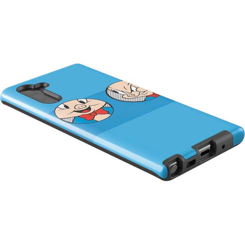 Looney Tunes Porky Pig Two Circles Galaxy Note 10 Pro Case
