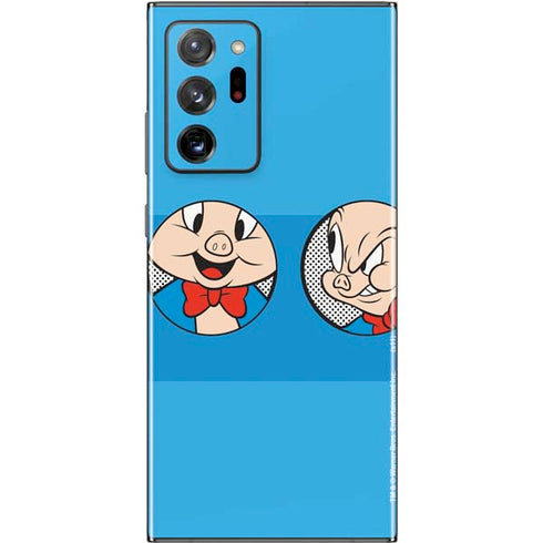 Looney Tunes Porky Pig Two Circles Galaxy Note20 Ultra 5G Skin
