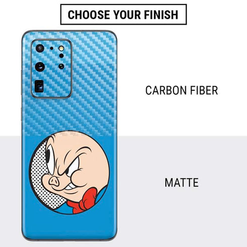 Looney Tunes Porky Pig Two Circles Galaxy S20 Ultra 5G Skin