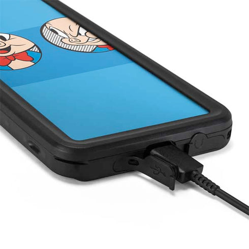 Looney Tunes Porky Pig Two Circles Galaxy S20 Waterproof Case
