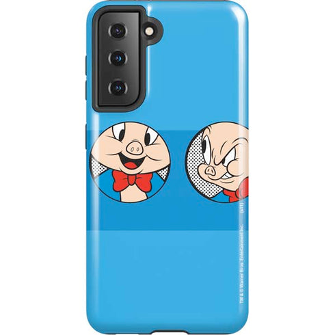 Looney Tunes Porky Pig Two Circles Galaxy S21 5G Pro Case