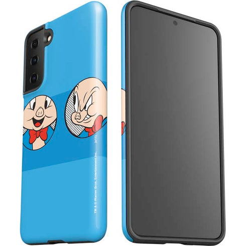 Looney Tunes Porky Pig Two Circles Galaxy S21 FE Pro Case