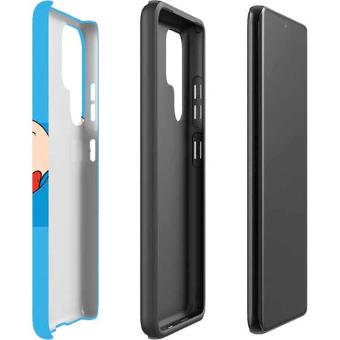 Looney Tunes Porky Pig Two Circles Galaxy S22 Ultra Pro Case