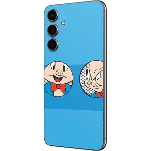 Looney Tunes Porky Pig Two Circles Galaxy S23 FE Skin