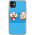Looney Tunes Porky Pig Two Circles iPhone 11 Clear Case