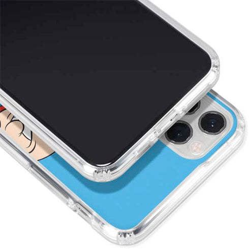 Looney Tunes Porky Pig Two Circles iPhone 11 Pro Clear Case
