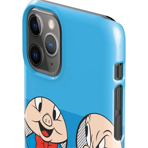 Looney Tunes Porky Pig Two Circles iPhone 11 Pro Lite Case