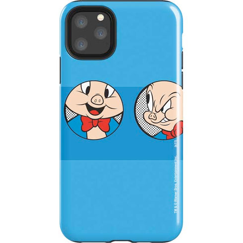 Looney Tunes Porky Pig Two Circles iPhone 11 Pro Max Impact Case