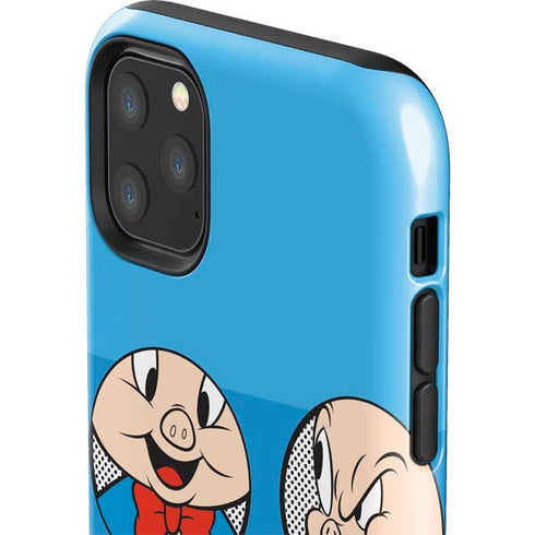 Looney Tunes Porky Pig Two Circles iPhone 11 Pro Max Impact Case
