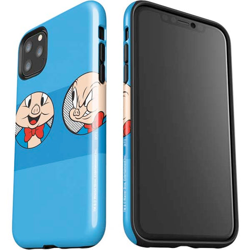 Looney Tunes Porky Pig Two Circles iPhone 11 Pro Max Impact Case