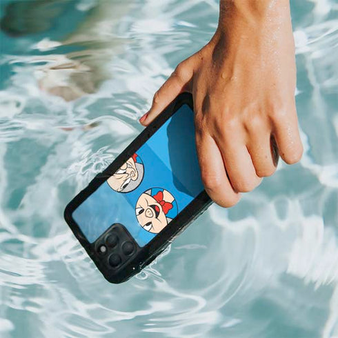 Looney Tunes Porky Pig Two Circles iPhone 11 Pro Waterproof Case