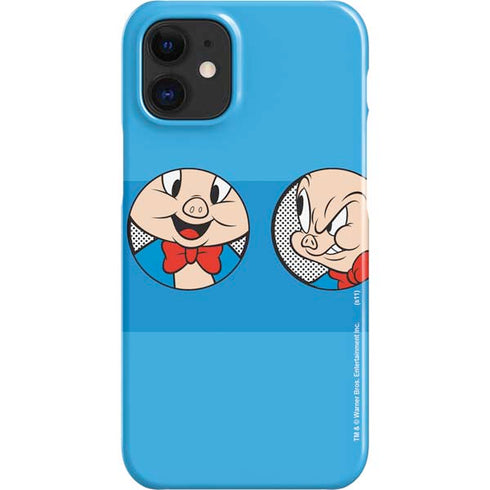 Looney Tunes Porky Pig Two Circles iPhone 12 Mini Lite Case