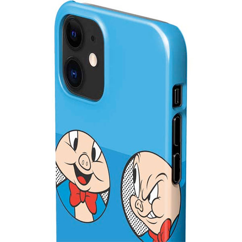 Looney Tunes Porky Pig Two Circles iPhone 12 Mini Lite Case