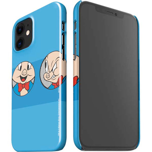 Looney Tunes Porky Pig Two Circles iPhone 12 Mini Lite Case