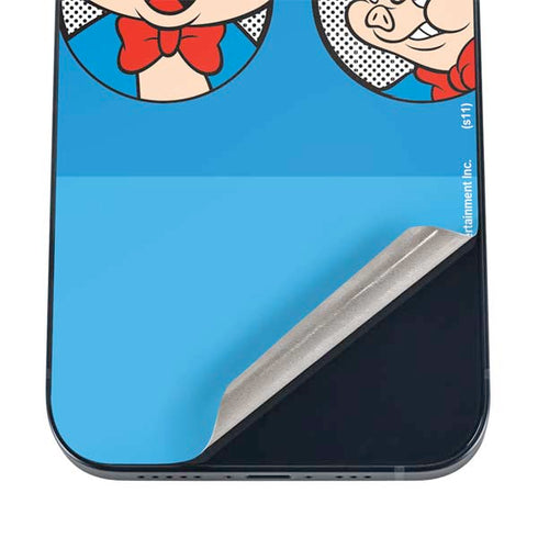 Looney Tunes Porky Pig Two Circles iPhone 12 Mini Skin