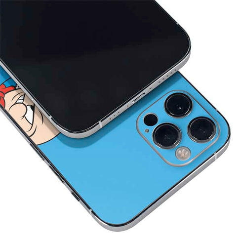 Looney Tunes Porky Pig Two Circles iPhone 12 Pro Skin