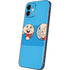 Looney Tunes Porky Pig Two Circles iPhone 12 Skin