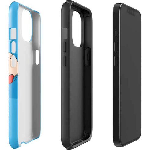Looney Tunes Porky Pig Two Circles iPhone 14 Impact Case