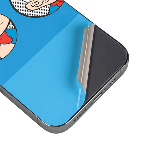 Looney Tunes Porky Pig Two Circles iPhone 14 Pro Max Skin